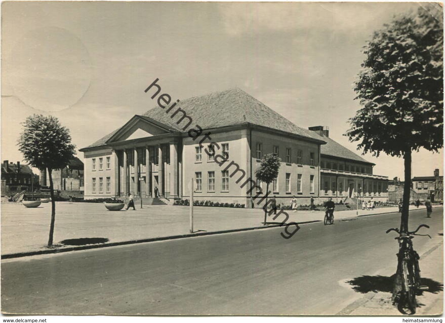 Rathenow - Staatliches Kulturhaus - Foto-AK Grossformat - Verlag Gruschke Rathenow Gel. 1960 - Rathenow