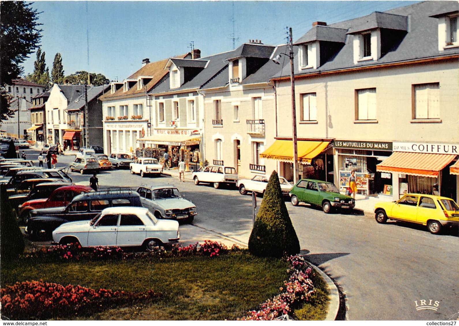 86-LA ROCHE-POSAY- LA POSTE ET LA PLACE - La Roche Posay