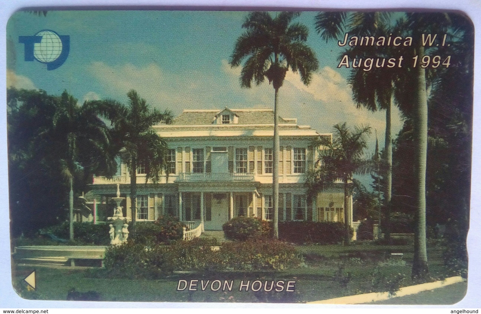Jamaica  J$20  18JAMB  " Devon House August 1994  " - Jamaica