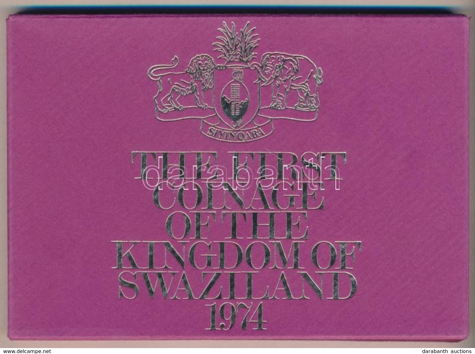 Szváziföld 1974. 1c-1L (7xklf) Forgalmi Sor Dísztokban T:BU
Swaziland 1974. 1 Cent - 1 Lilangeni (7xdiff) Coin Set In Ca - Ohne Zuordnung