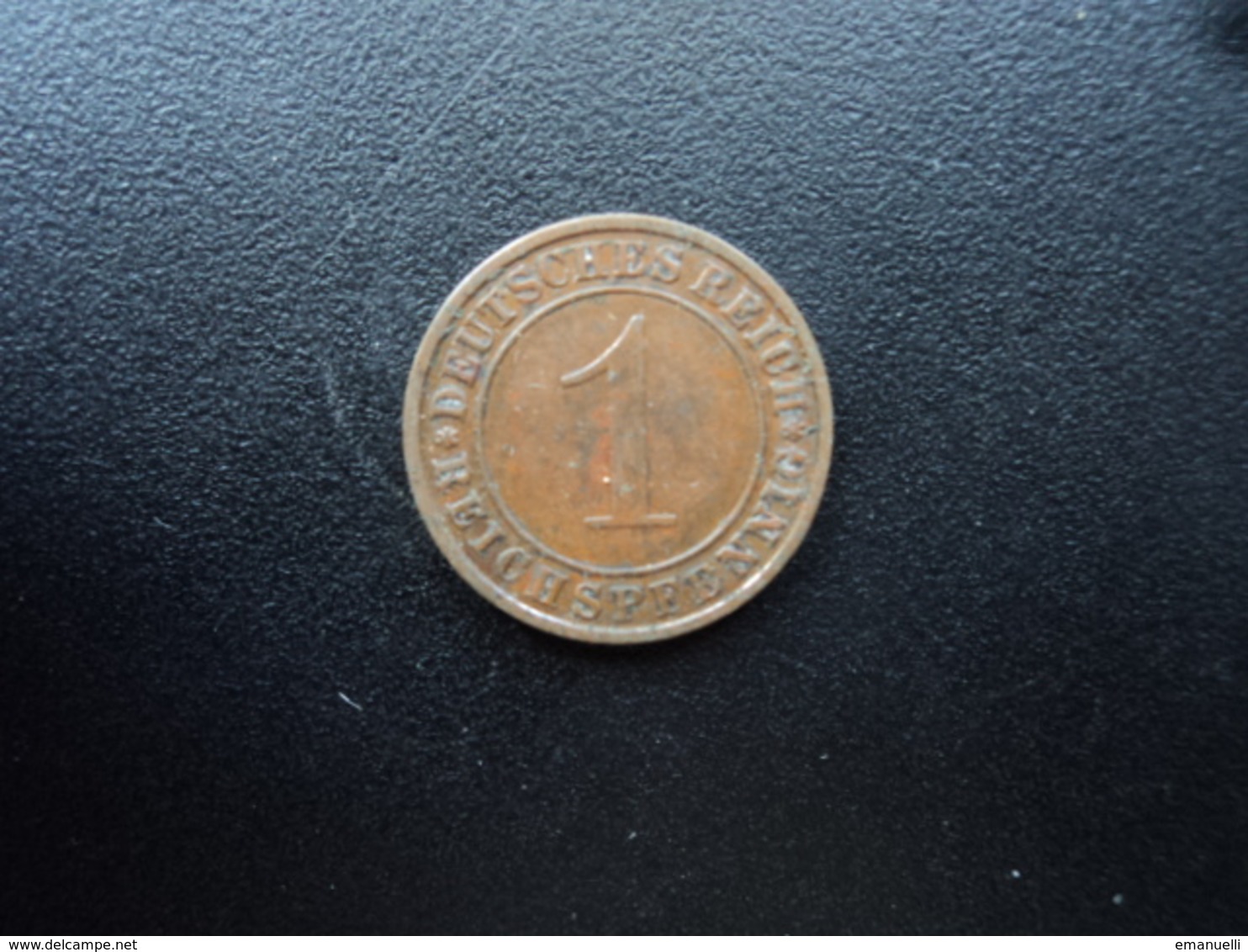 ALLEMAGNE : 1 REICHSPFENNIG  1931 E   KM 37   TTB - 1 Rentenpfennig & 1 Reichspfennig