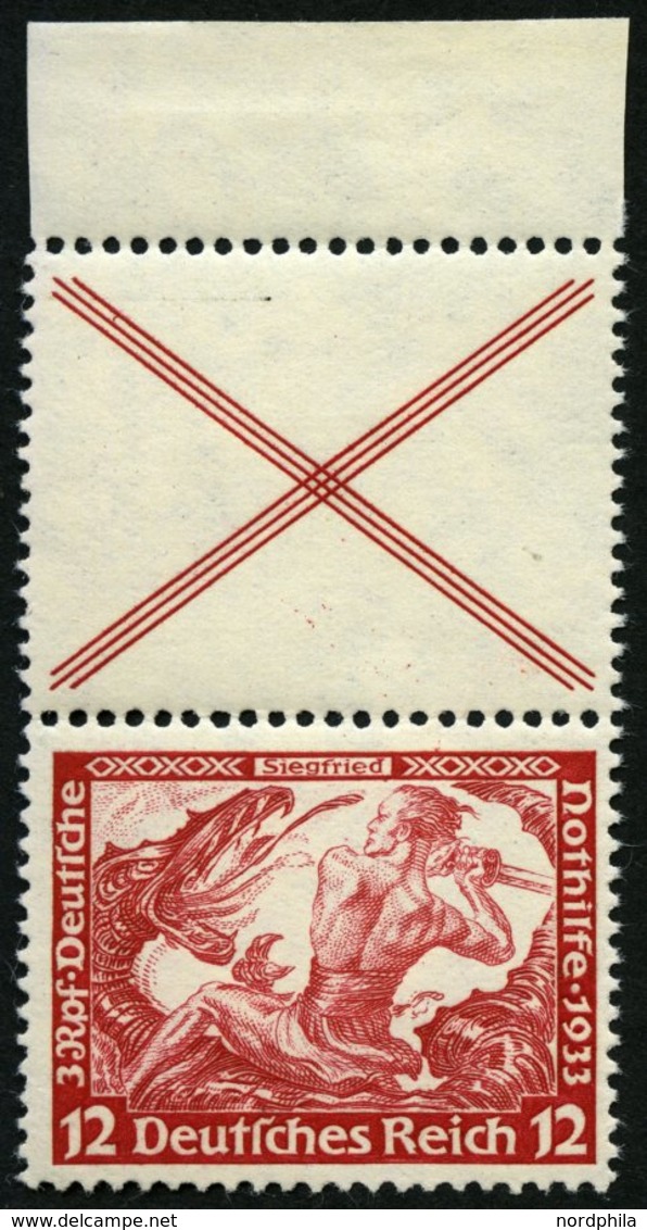 ZUSAMMENDRUCKE S 114 **, 1933, Wagner X + 12, Pracht, Mi. 150.- - Se-Tenant