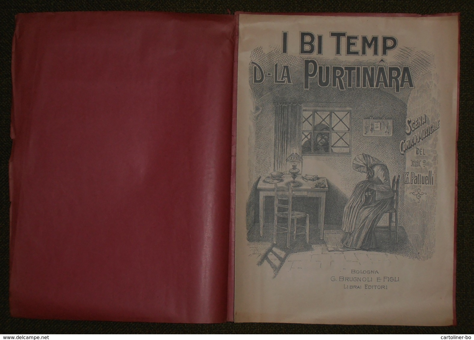 Bologna: Musi, Patuelli - Canzoni Bolognesi Fine '800 - 3 Spartiti E 3 Volantini - Música Folclórica