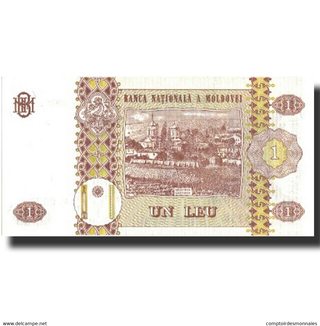 Billet, Moldova, 1 Leu, 2002, 2002, KM:8f, NEUF - Moldavië