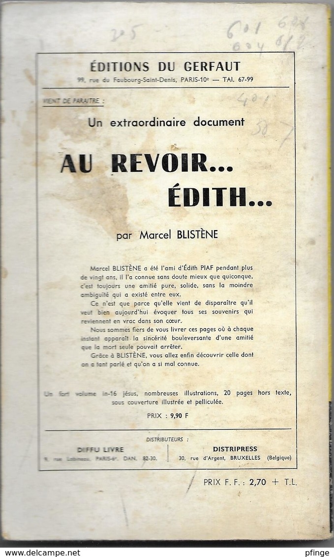 Raid Au Caire Par Maurice Vernon - Eg Espionnage N°102 - Other & Unclassified