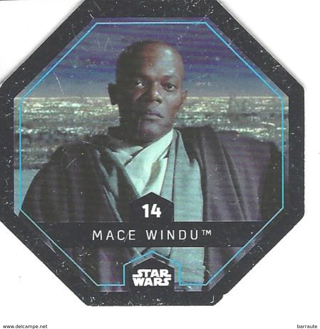 JETON LECLERC STAR WARS   N° 14 MACE WINDU - Power Of The Force