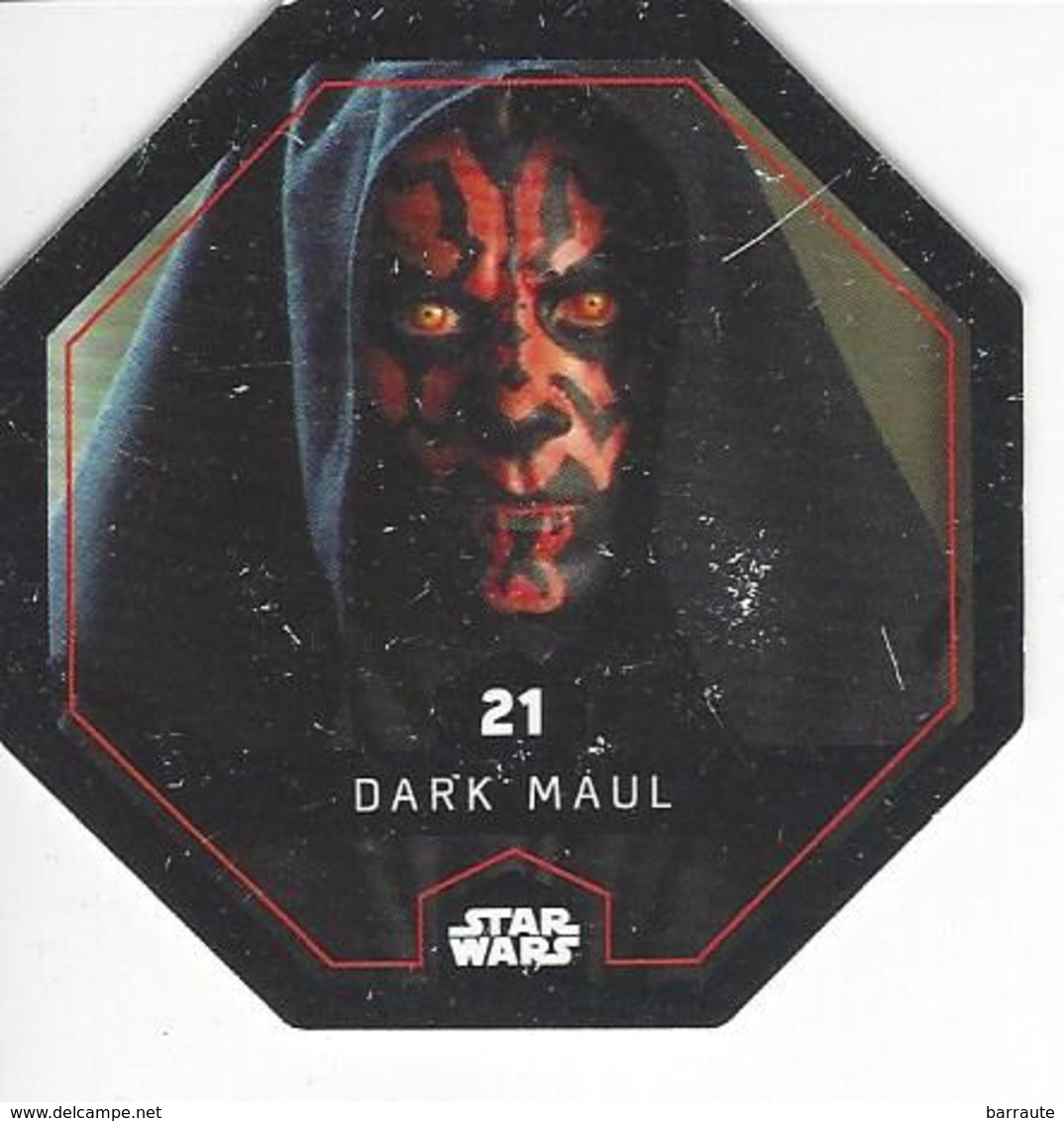 JETON LECLERC STAR WARS   N° 21 DARK MAUL - Power Of The Force