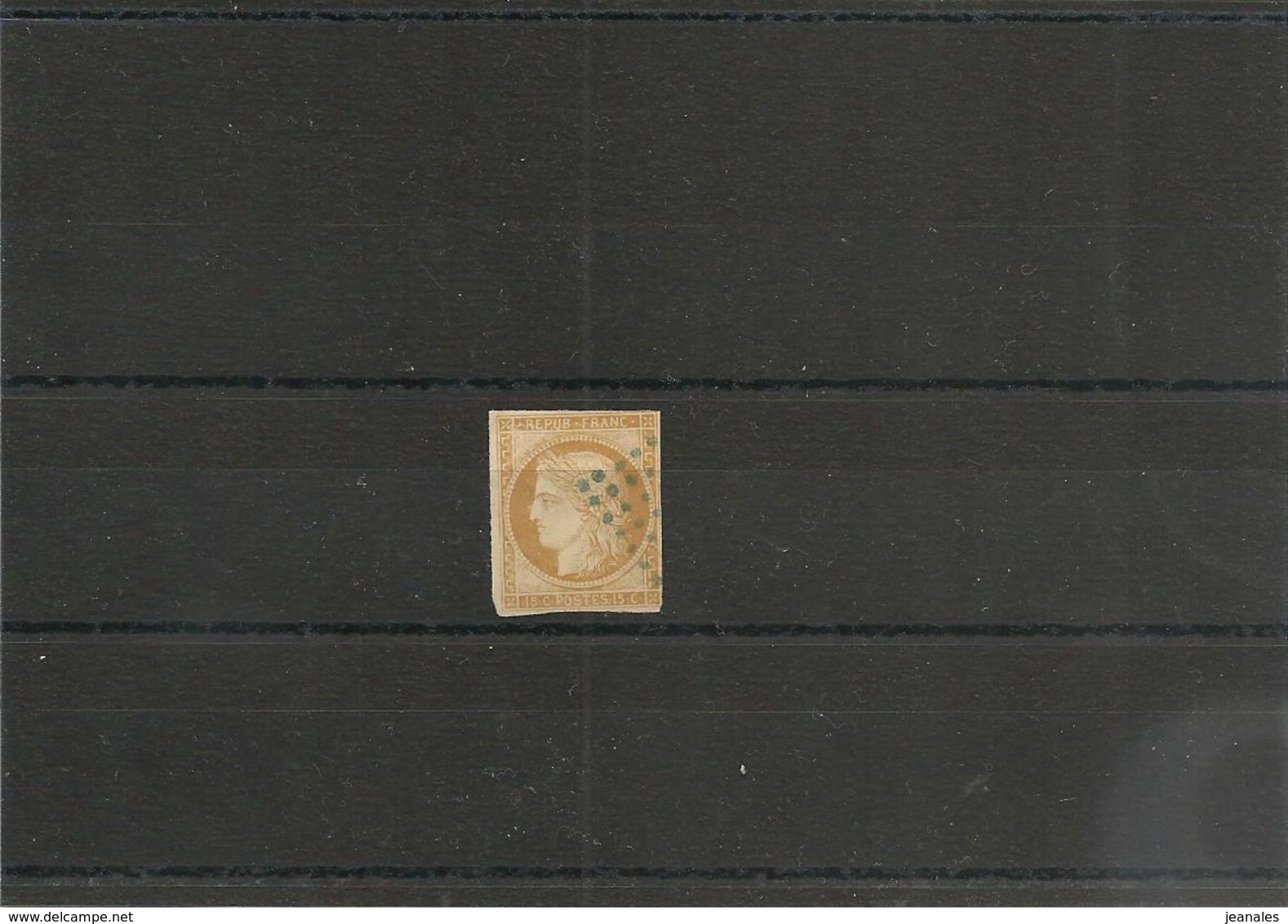 COLONIES FRANÇAISES Années 1872/77   Type CÉRÈS N° Y/T : 22 Petits Chiffres Oblitéré  Côte : 15,00 € - Cérès