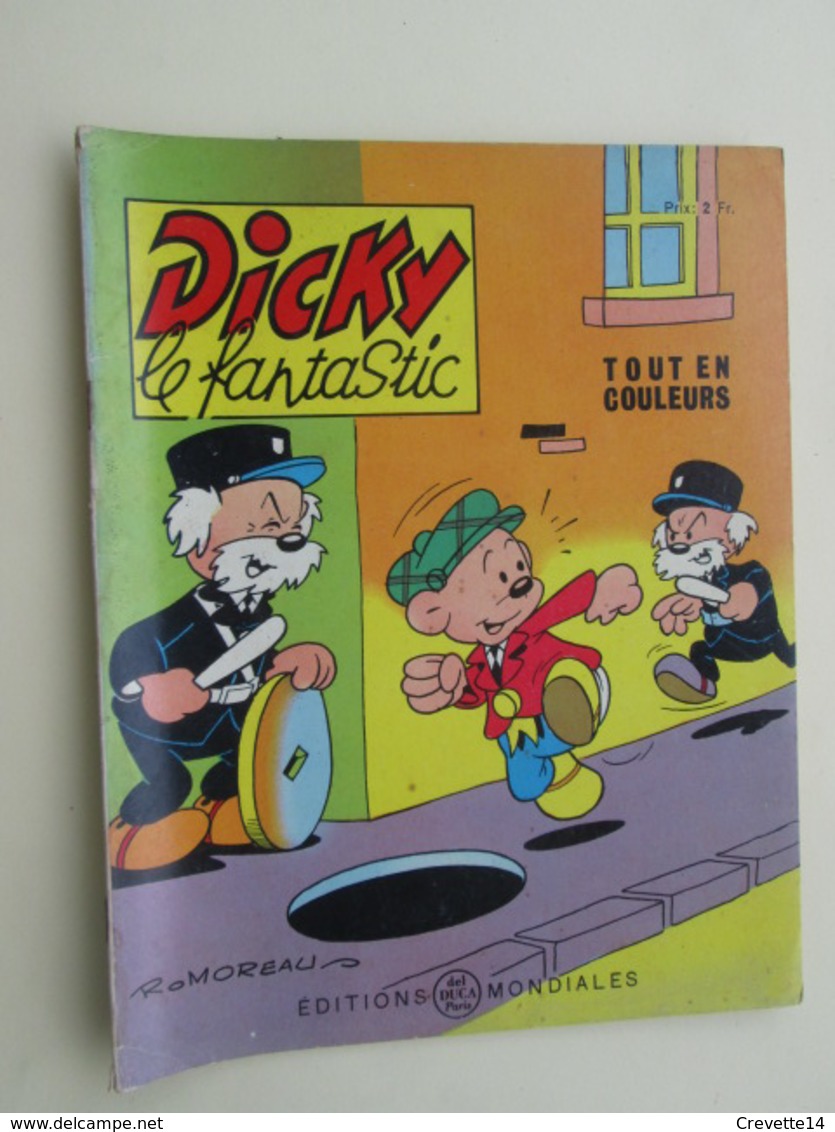 BD1/2015  Dicky Le Fantastic 14 Editions Mondiales Del Duca 1965  Trés Bon état - Magazines