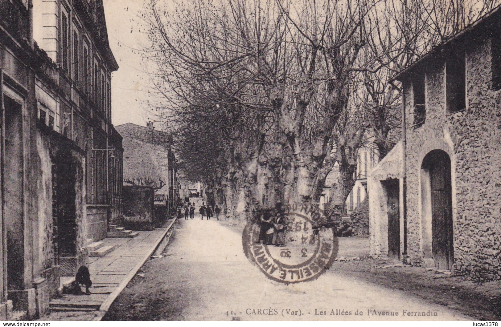 83 / CARCES / LES ALLEES DE L AVENUE FERRANDIN - Carces