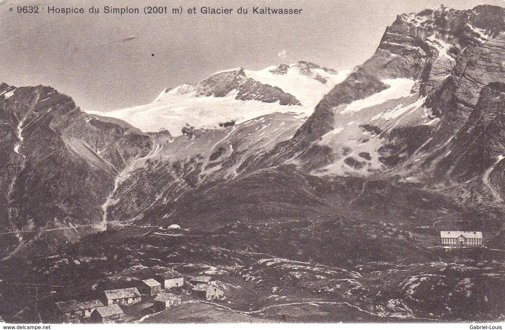 Hospice Du Simplon  Et Glacier Du Kaltwasser - Non Circulé - Simplon