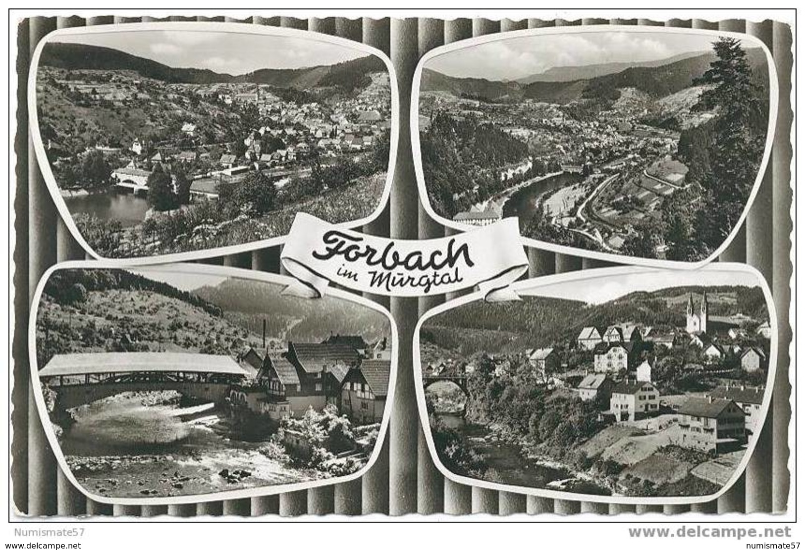 ALLEMAGNE - GERMANY - FORBACH Im Mürgtal - 4 Views - Forbach