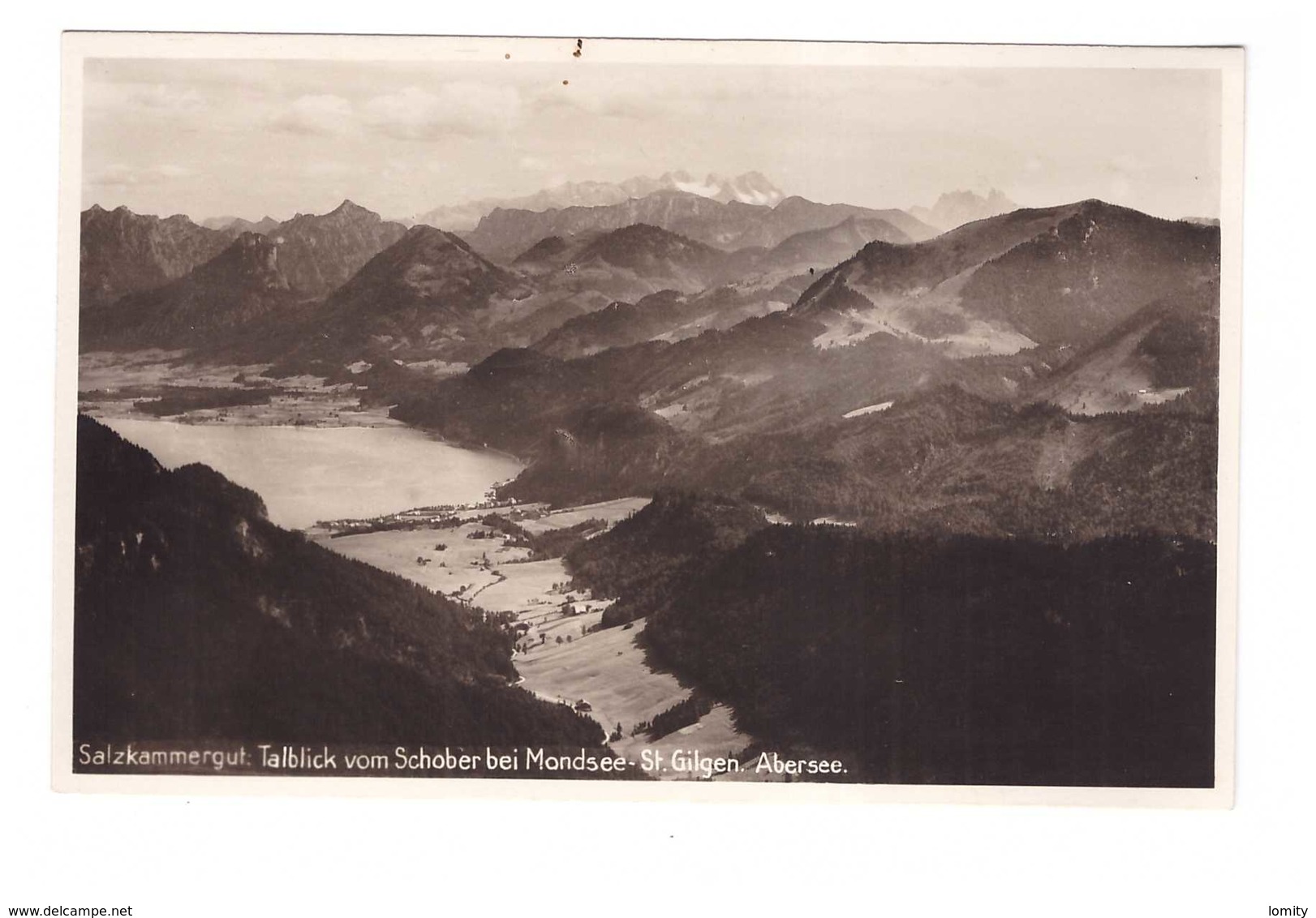 Autriche Salzkammergut Talblick Vom Schober Bei Mondsee St Gilgen Abersee - Mondsee