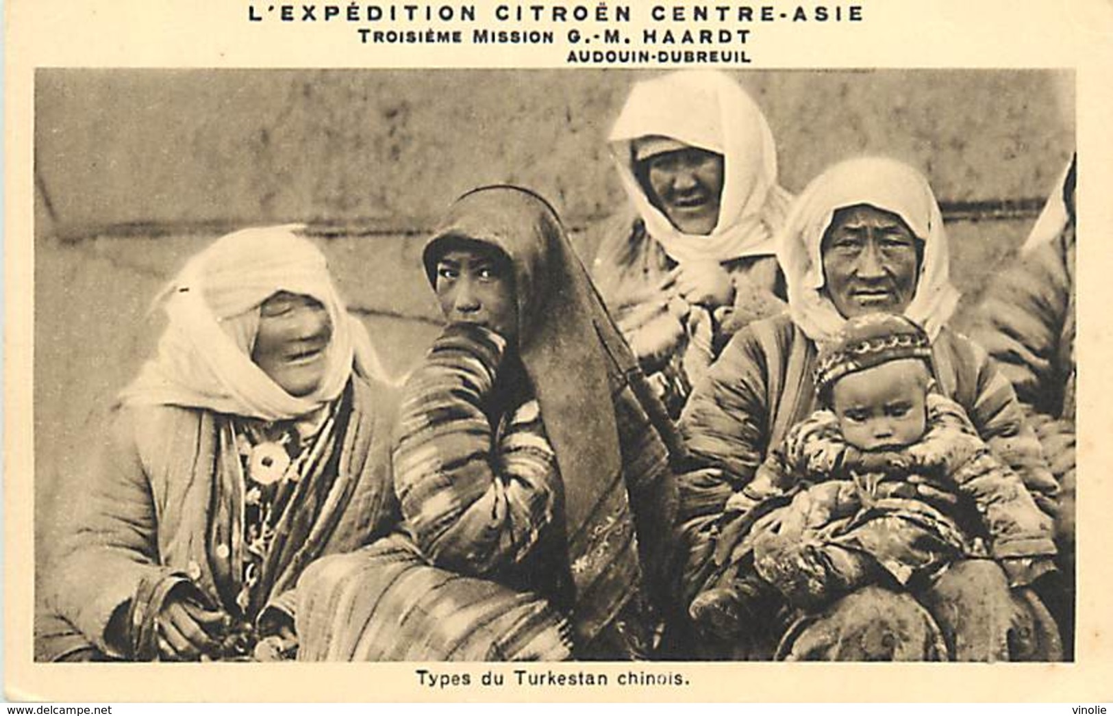 D-18-293 : EXPEDITION CITROËN CENTRE ASIE. TYPES DU TURKESTAN CHINOIS - Turkmenistan