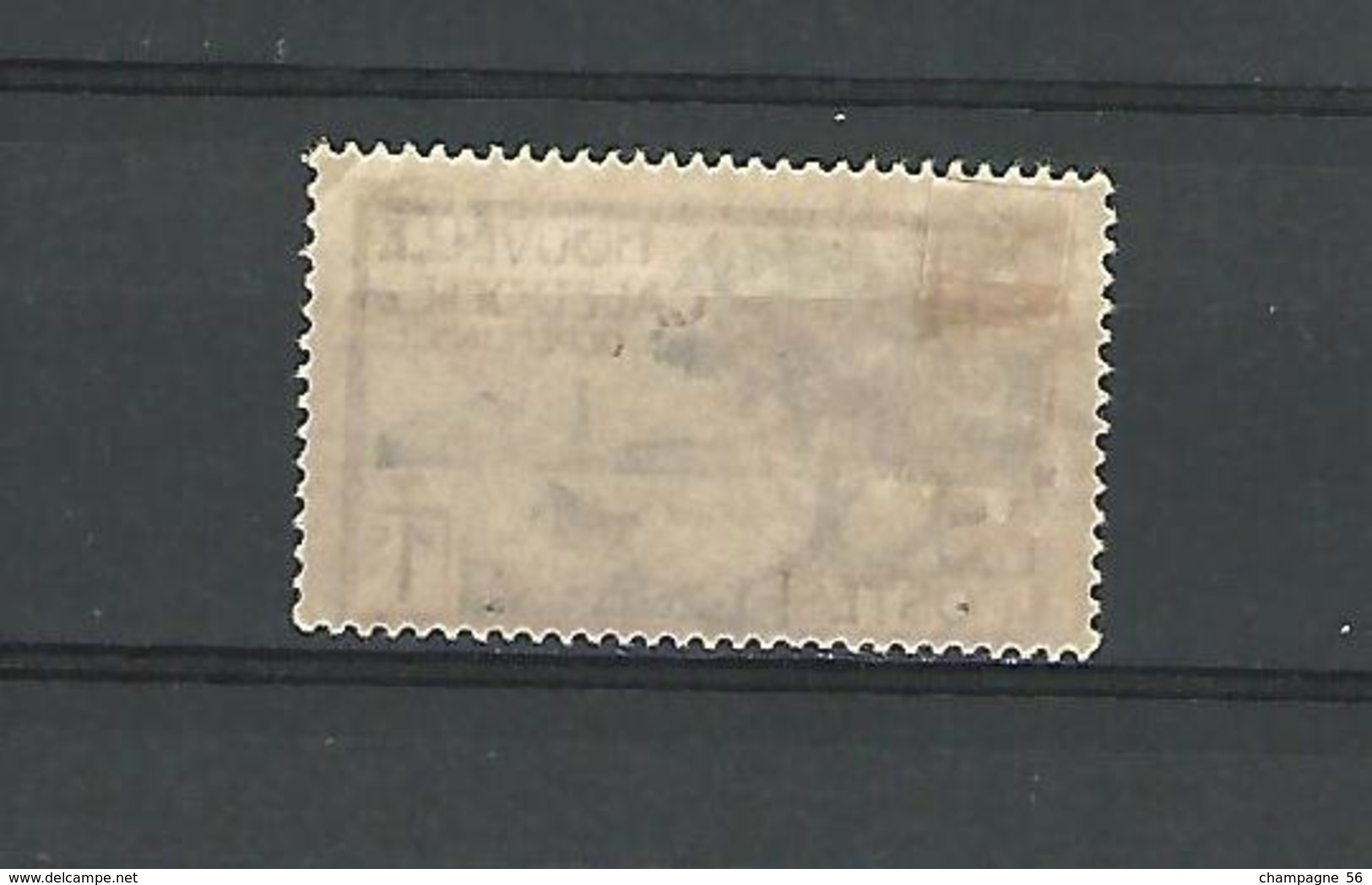 Variétés 1928 N°139 OCÉANIE NOUVELLE CALÉDONIE  BAIE DE LA POINTE DES PALÉTUVIERS  NEUF SANS GOMME DOS CHARNIÈRE - Unused Stamps