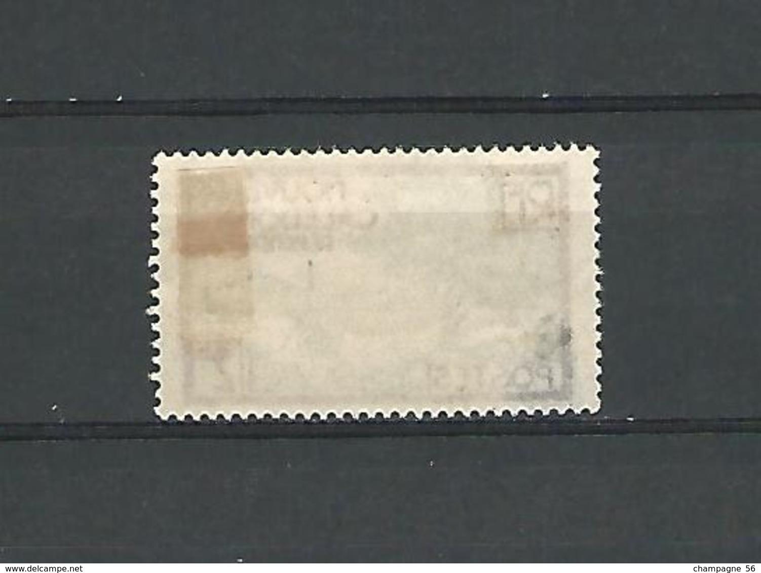 Variétés 1928 N°140 OCÉANIE NOUVELLES CALÉDONIE   BAIE DE LA POINTE DES PALÉTUVIERS  NEUF SANS GOMME DOS CHARNIÈRE - Unused Stamps