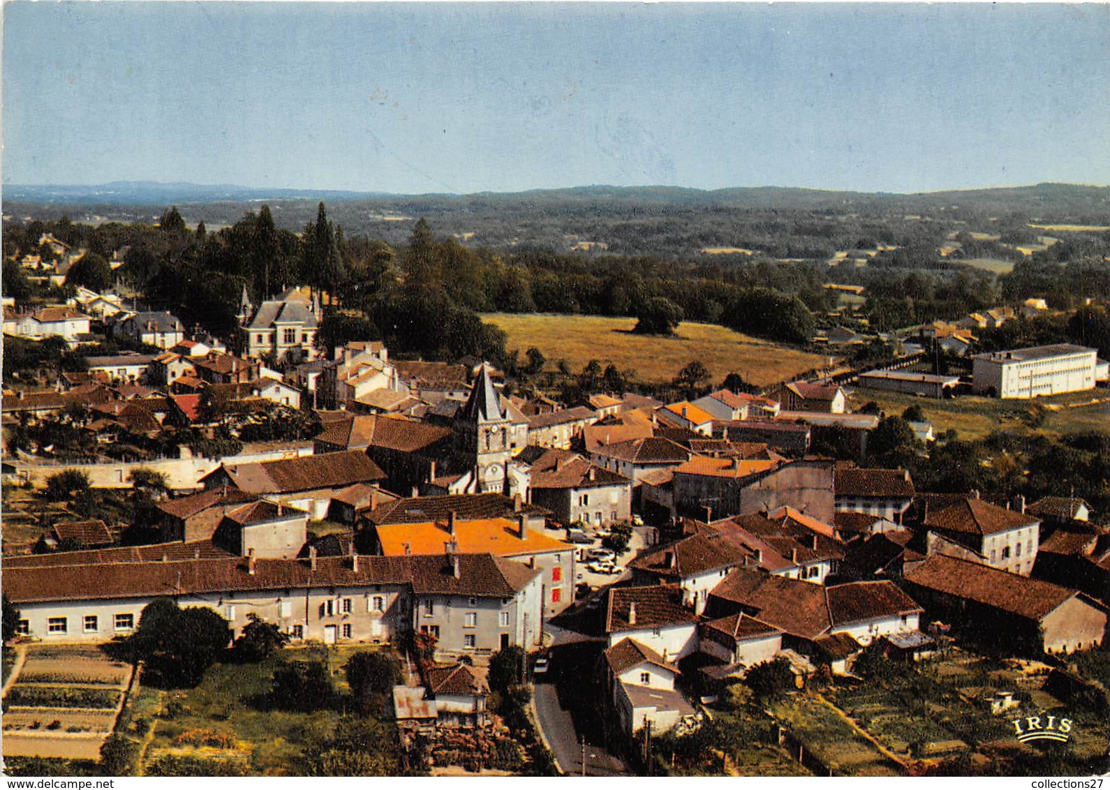 87-ORADOUR-SUR-VAYRES-VUE AERIENNE GENERALE - Oradour Sur Vayres