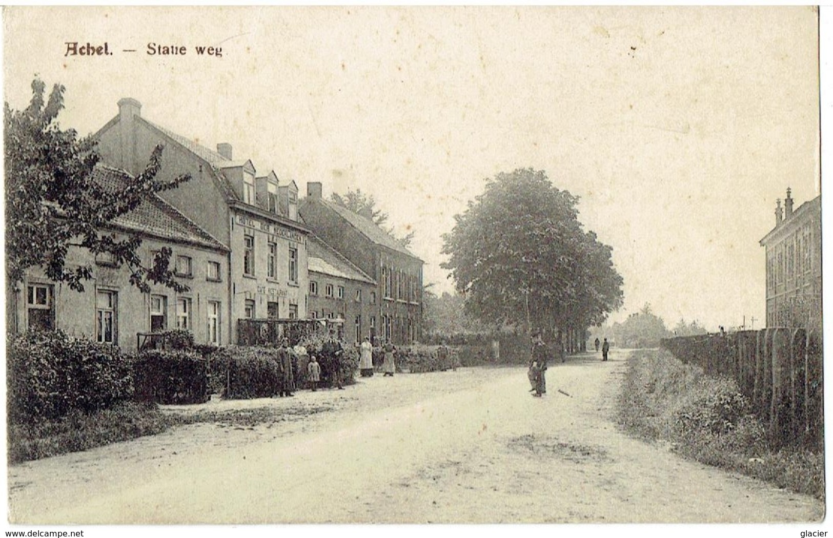 ACHEL - Statie Weg - Feldpost 1914-18 - Verzonden 28-5-1916 - Hamont-Achel