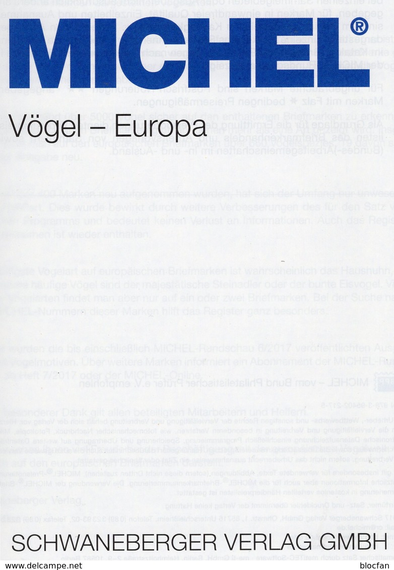 MlCHEL Kataloge Schmetterlinge+Vögel 2017 Briefmarken New 134€ WWF Fauna Stamp Bird/butterfly 2 Catalogue Of Topics - Original Editions