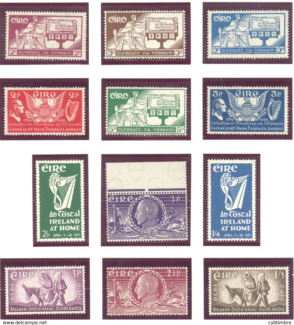 Irlande: Entre Yvert N° 71-145**; MNH; Cote 91.00€ - Ongebruikt