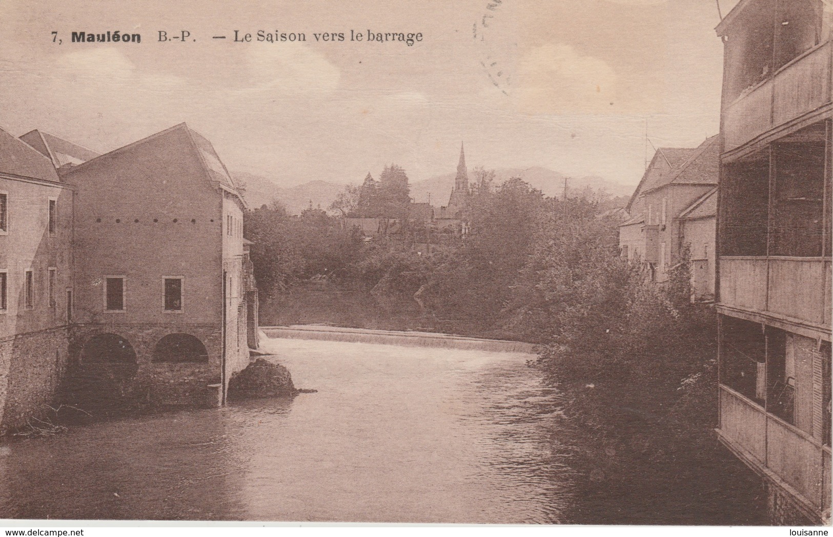 18 / 5 / 131   MAULÉON   ( 65 )  Le  Saison  Vers  Le  Barrage - Mauleon Barousse