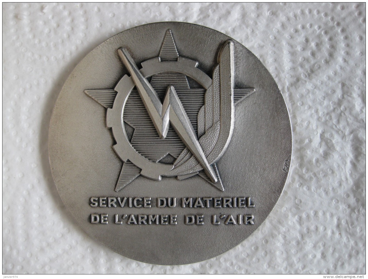 Médaille Service Du Materiel De L&rsquo;Armée De L'Air Attribué à Pencalet  1998 - Sonstige & Ohne Zuordnung