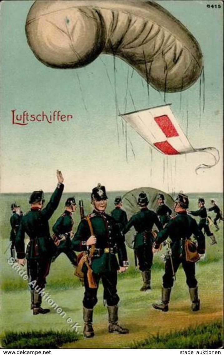 Regiment Güstin (O2343) Luftschiffer 1914 I-II - Regiments