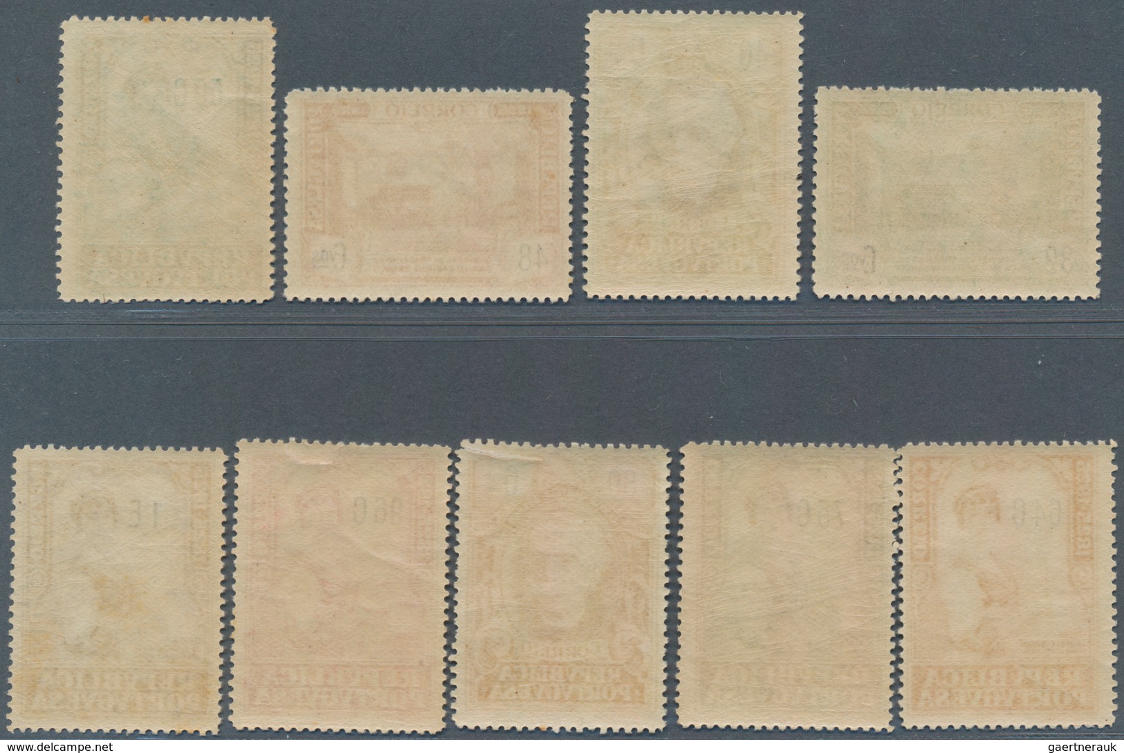 15887 Portugal: 1925, 2 C to 20 E "100 Birthday Camilo Castelo Branco" set of 30 values all mint NH, few (