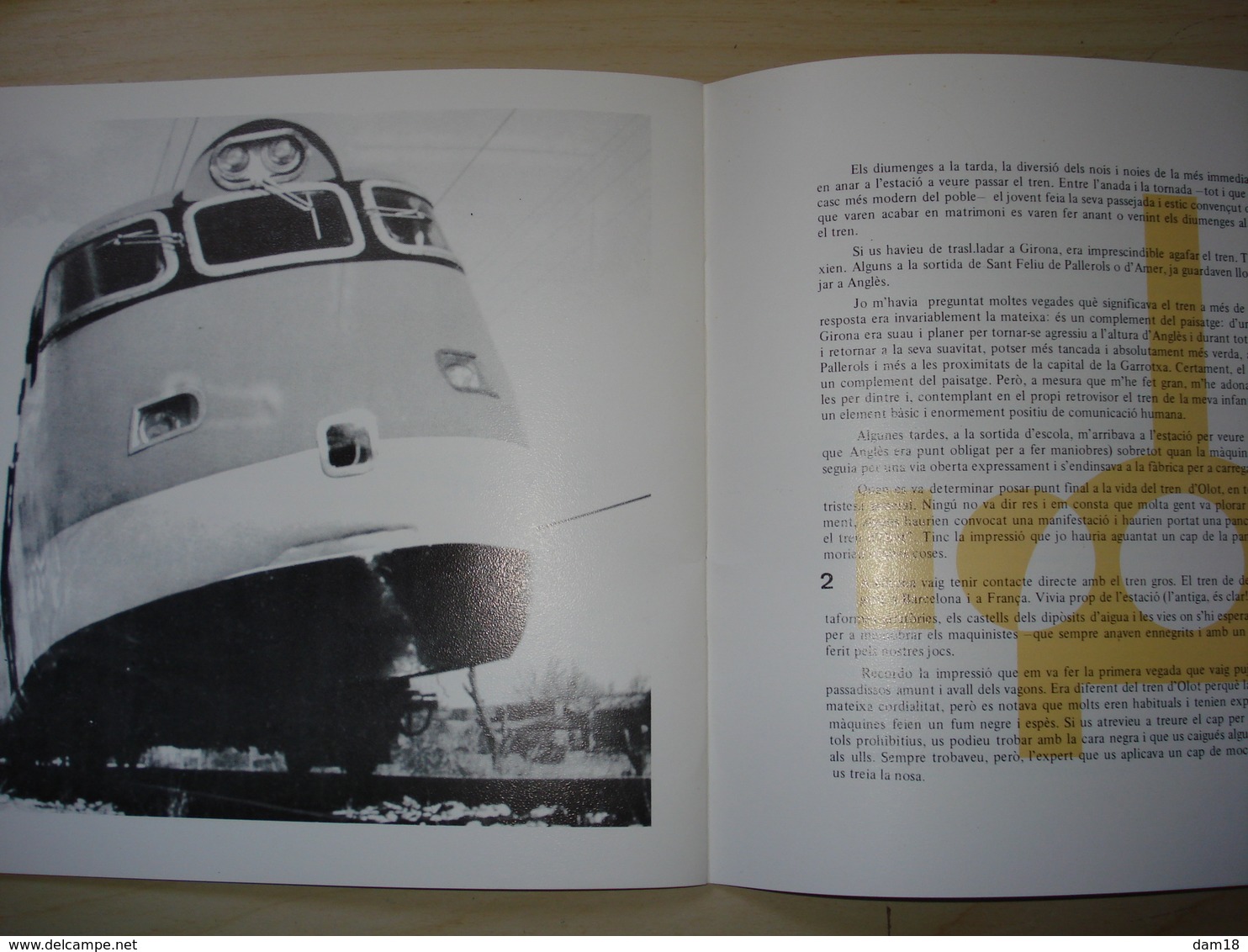 ESPAGNE PROGRAMA EXPOSICION CENTENARI FERROCARIL  FIGUERES 1977 24 PAGES + 1 FEUILLET NUMEROTE