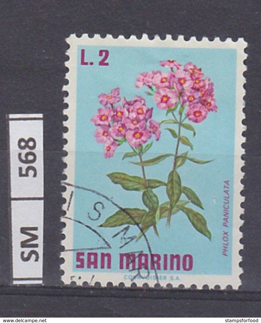 SAN MARINO  1971	Fiori L. 2 Usato - Gebraucht