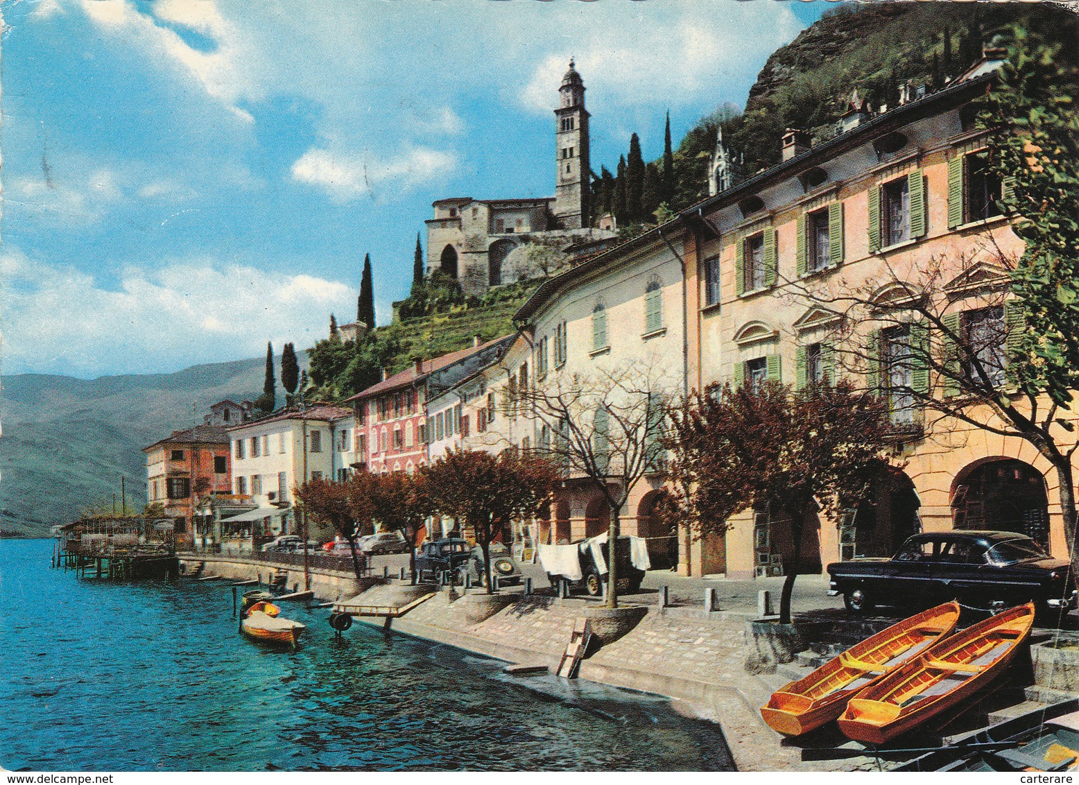 SUISSE,SWITZERLAND,SWISS, HELVETIA,SCHWEIZ ,TESSIN,TICINO,VICO -MORCOTE,LAGO DI LUGANO,port - Lugano