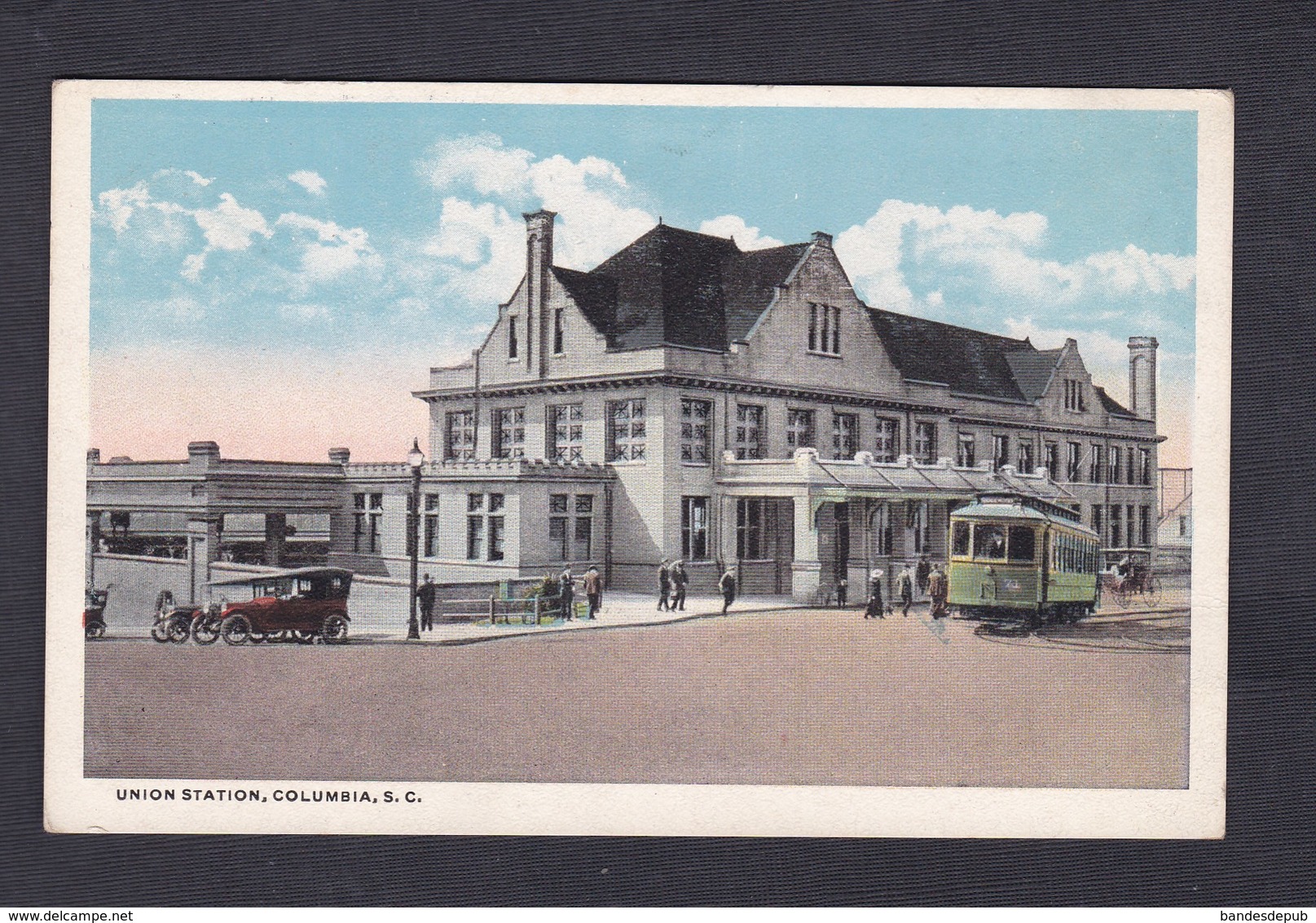 Vente Immediate Union Station Columbia S.C. ( Tramway Gare Chemin De Fer ) - Columbia