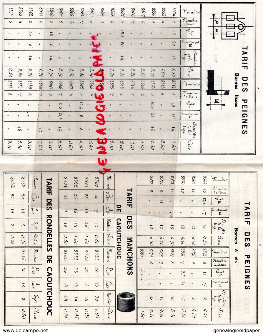 78- USINE A VERSAILLES-LES ACCUMULATEURS PAUL GADOT- BATTERIE -BATTERIES-1885-1932- TARIF N° 160 BD. SOMME PARIS- - Cars