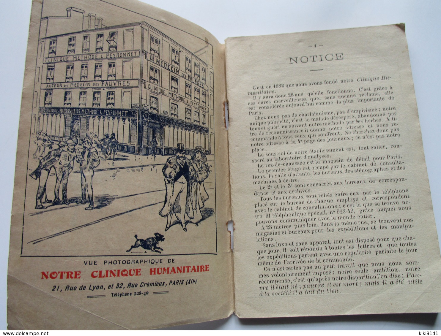 Almanach Du Médecin Des Pauvres - 1910 - Par Le Professeur L. PEYRONNET (64 Pages) - Grand Format : 1901-20