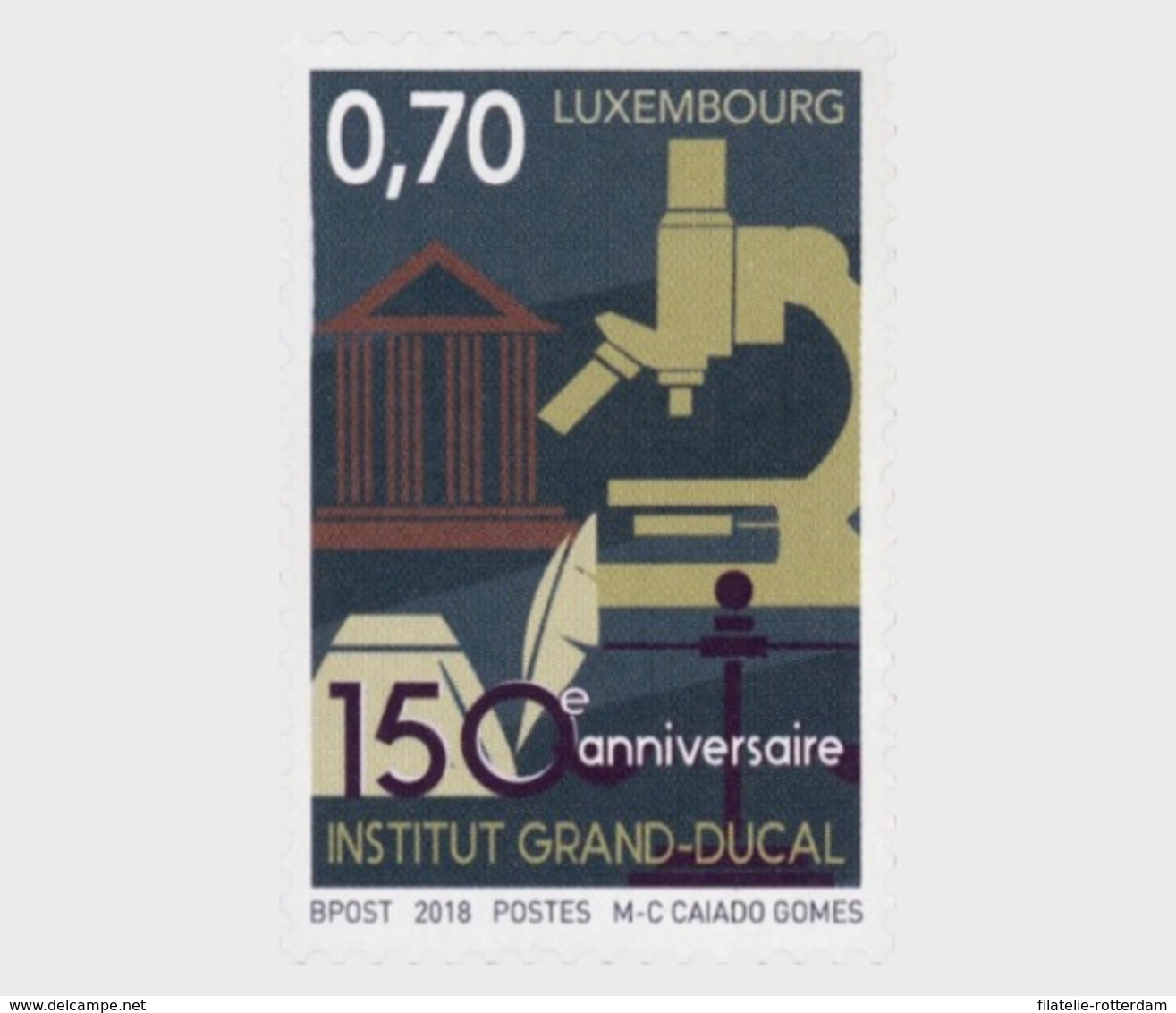 Luxemburg / Luxembourg - Postfris/MNH - 150 Jaar Instituut Grand-Ducal 2018 - Unused Stamps