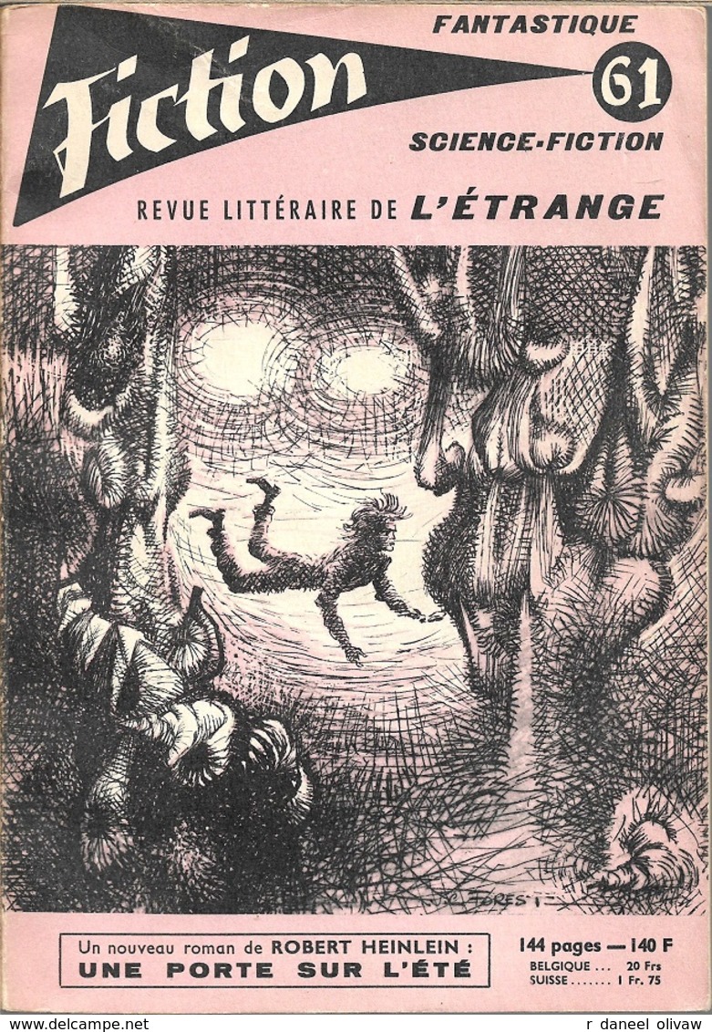 Fiction N° 61, Décembre 1958 (BE+) - Fiction
