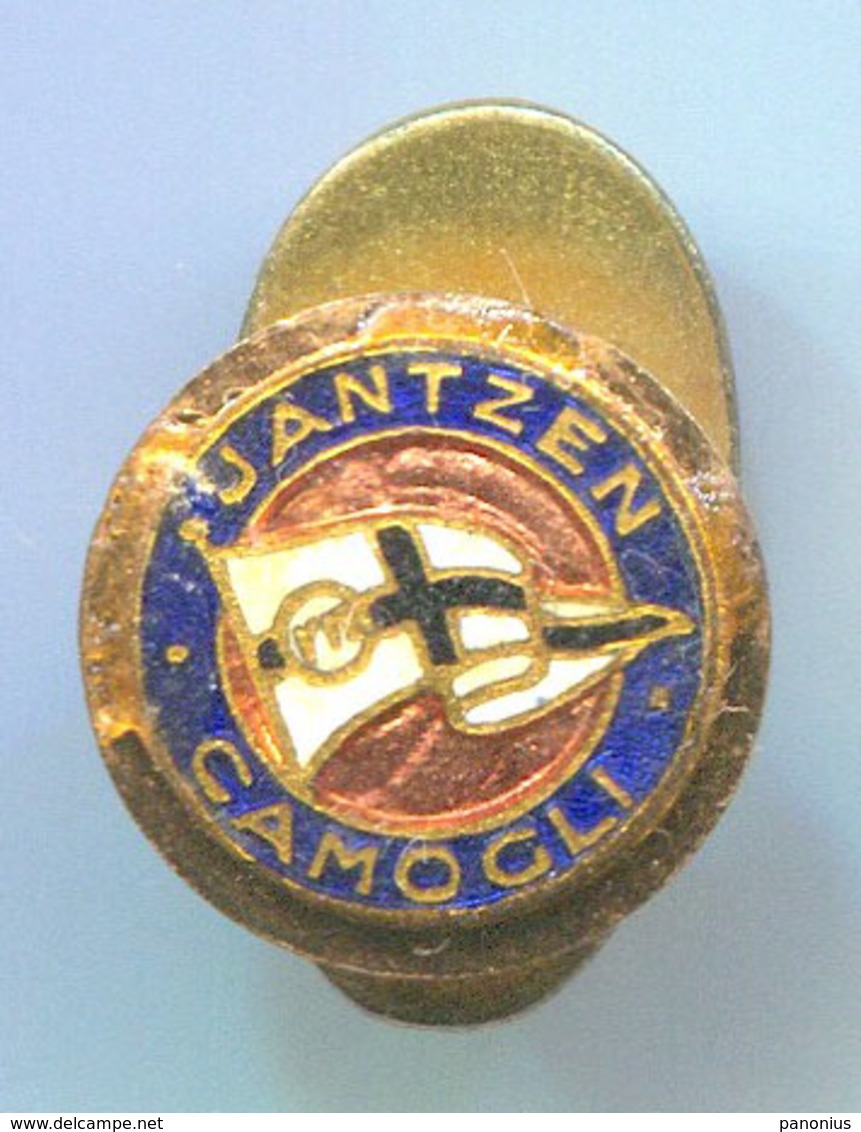 Water Polo / Pallanuoto - JANTZEN CAMOGLI, Italy, Enamel, Vintage Pin, Badge, Abzeichen, Button Hole, Bertoni - Water Polo