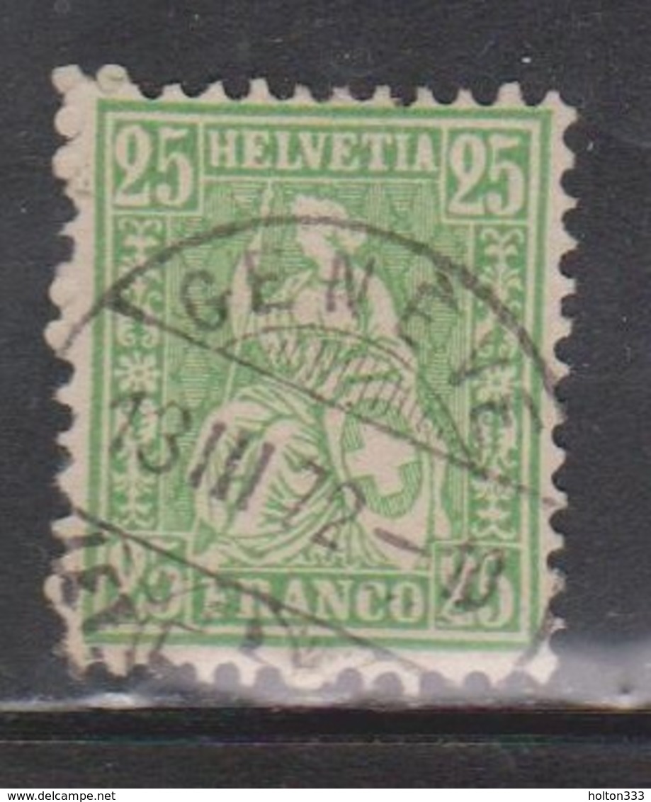 SWITZERLAND Scott # 55a Used - Usati