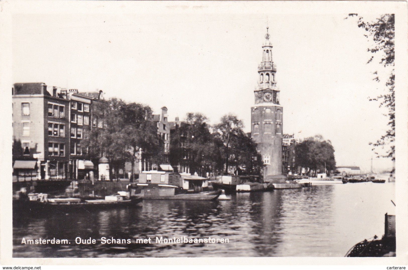 PAYS-BAS,Noord-Holland,AMSTERDAM,OUDE SCHANS MET MONTELBAANSTOREN - Amsterdam