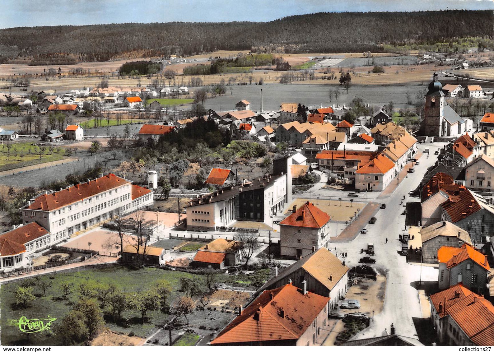 88-CORCIEUX- VUE GENERALE - Corcieux