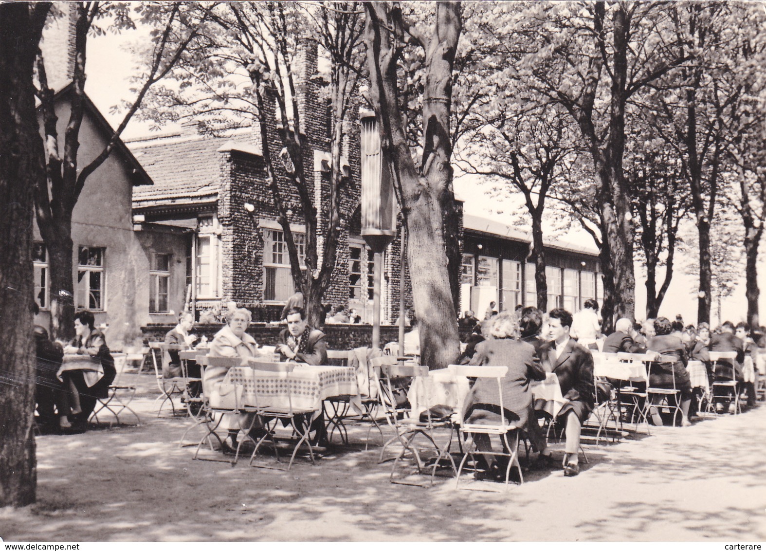 ALLEMAGNE,DEUTSCHLAND,GERMANY,BRANDEBOURG,WERDER,HAVEL,carte Animée,1960,restaurant ,gaststatte,friedrichshohe - Werder