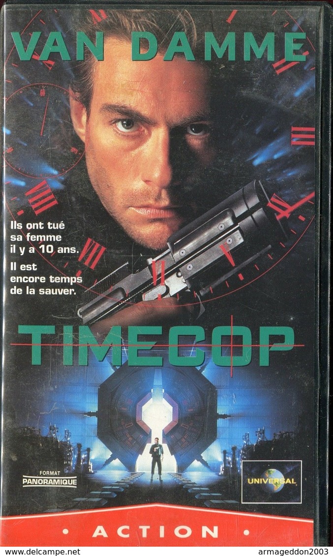 K7 VHS CASSETTE VIDEO - TIMECOP - Action, Adventure