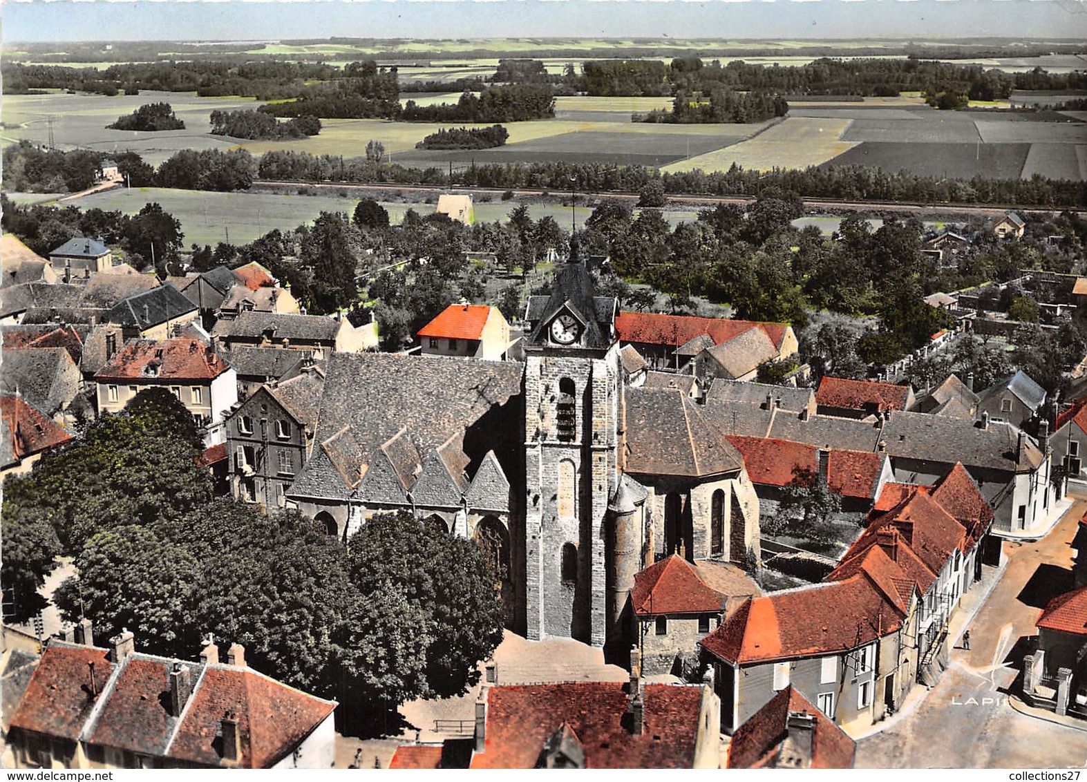 89-VILLENEUVE-LA-GUYARD- VUE  DU CIEL - Villeneuve-la-Guyard