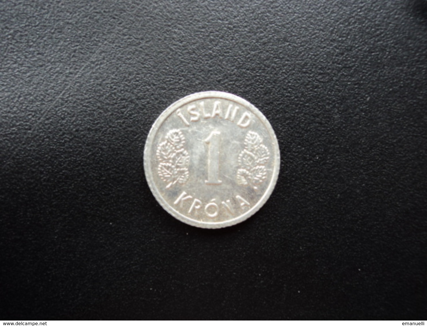 ISLANDE : 1 KRONA  1978  KM 23   SUP+ - Islande