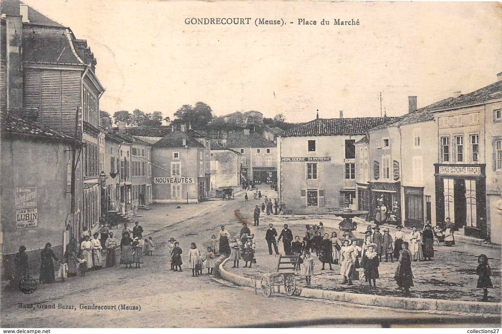 55-GONDRECOURT- PLACE DU MARCHE - Gondrecourt Le Chateau