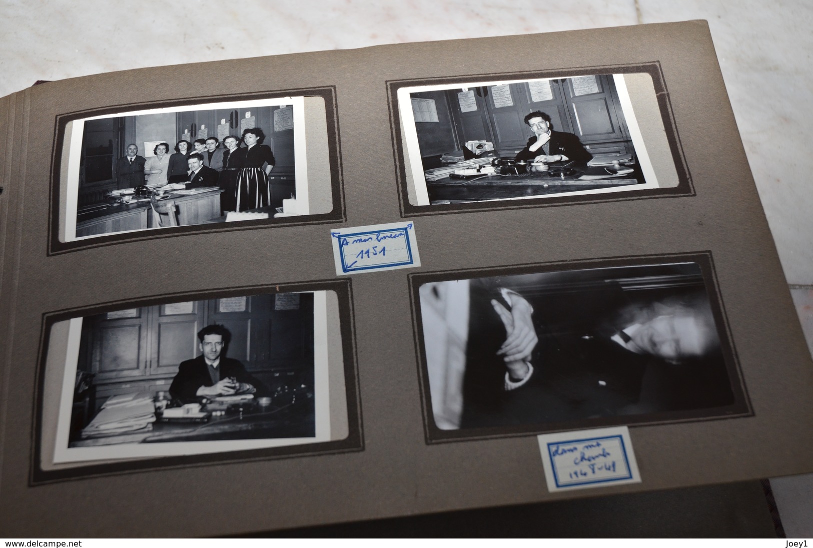 Album photos de famille année 1937 1957 format 30cm/20cm