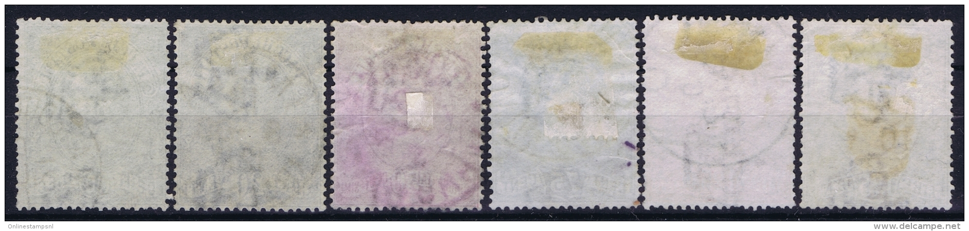 Italy: Sa 1- 6  Mi Nr 1 - 6  Obl./Gestempelt/used   1878 - Paketmarken