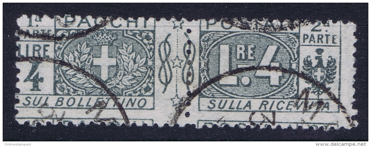 Italy: Sa 15 Obl./Gestempelt/used   1914 - Colis-postaux