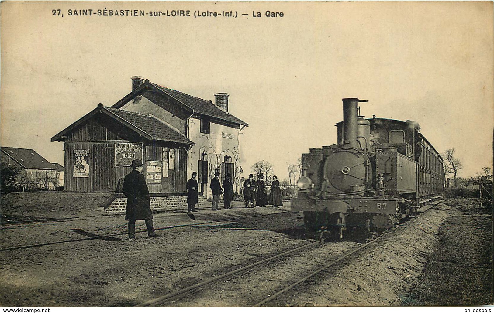 LOIRE ATLANTIQUE  SAINT SEBASTIEN SUR LOIRE  La Gare - Saint-Sébastien-sur-Loire