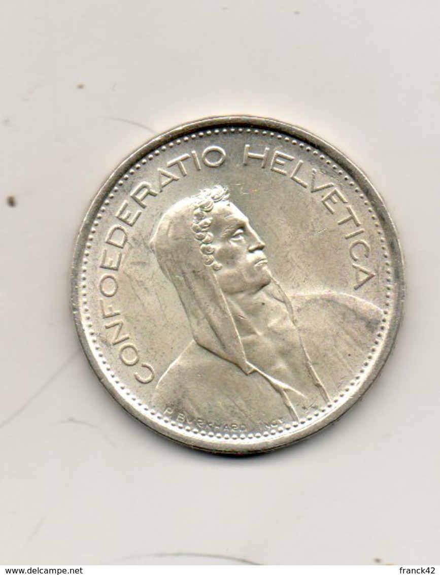 Suisse. 5 Francs 1967 B - 5 Francs